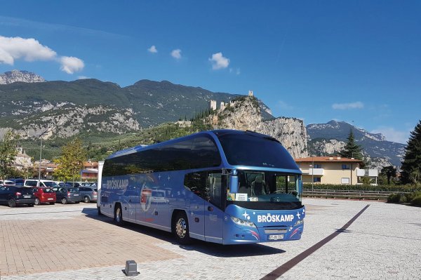 Neoplan Cityliner im September 2017 in Arco am Gardasee