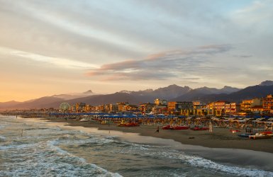Lido di Camaiore Versiliaküste Toskana Italien © Simona Sirio - stock.adobe.com