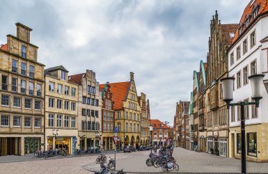 Münster Stadt Münsterland NRW Nordrhein-Westfalen Deutschland © borisb17 - stock.adobe.com