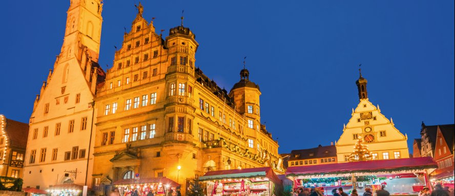 Rothenburg ob der Tauber Franken Bayern Deutschland © ecstk22 - stock.adobe.com