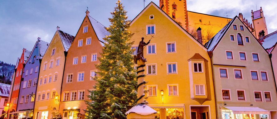 Füssen Schwaben Schwangau Oberbayern Allgäu Deutschland © MarinadeArt - stock.adobe.com