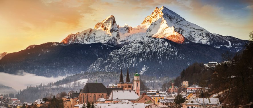 Berchtesgaden Dorf Berchtesgadener Land Bayern Deutschland © babsi_w - stock.adobe.com
