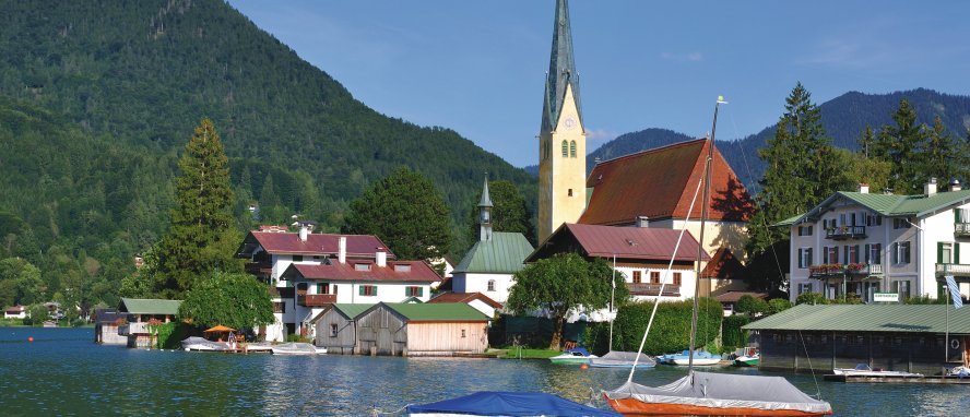 Rottach-Egern Tegernsee Bayern Deutschland © Peter Eckert